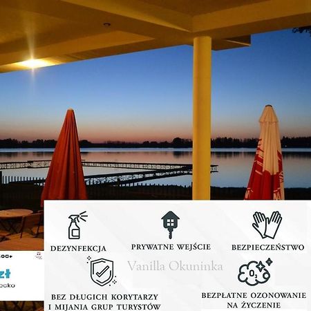 "Vanilla" Pokoje I Apartamenty Nad Brzegiem Jeziora Okuninka Exterior foto